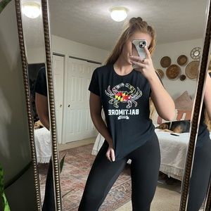 Baltimore Maryland Original Flag Crab T-shirt